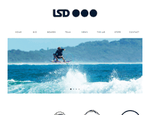 Tablet Screenshot of lsdsurfboards.com